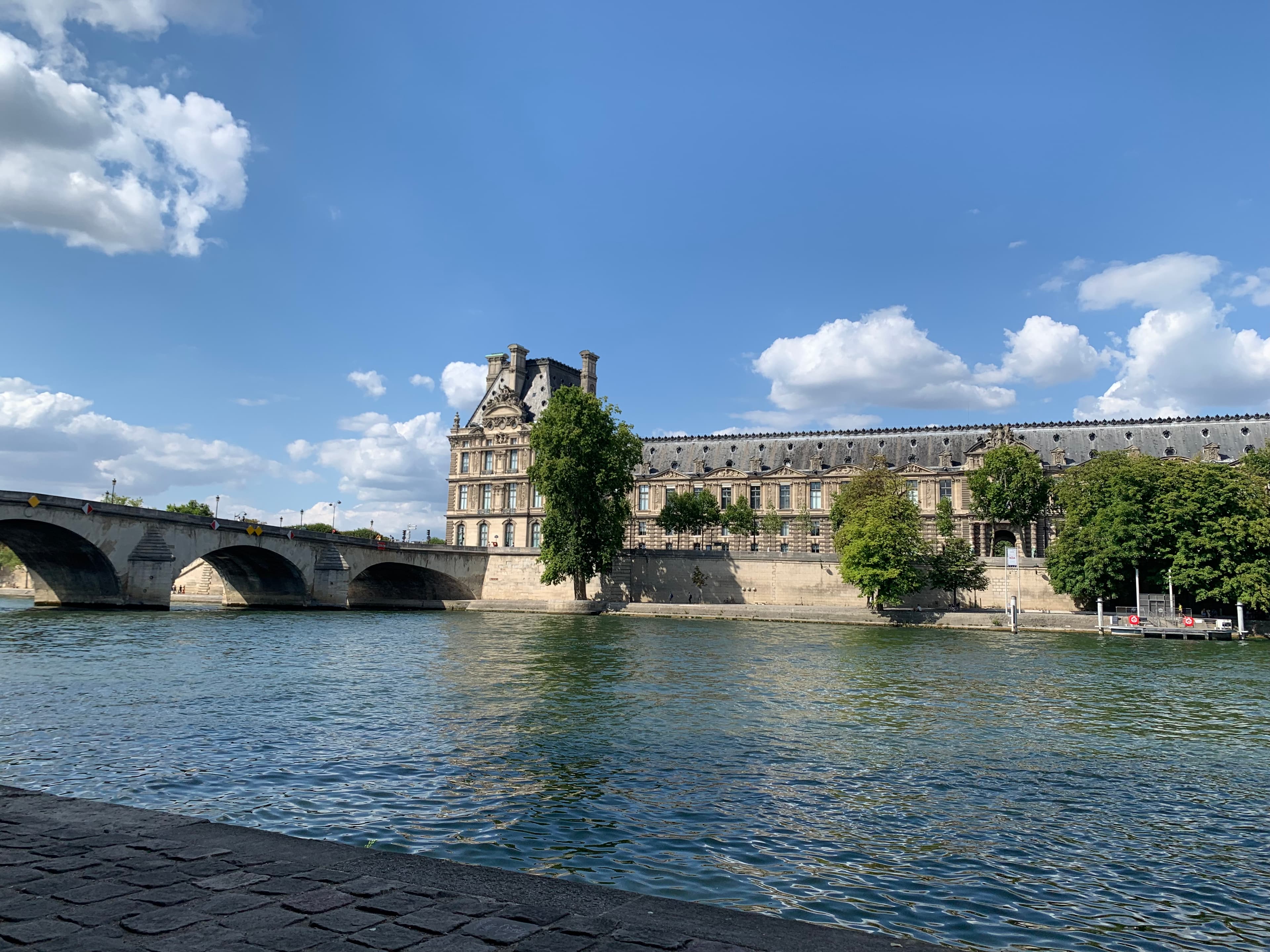 The Louvre and the Seine from the Pont Royal